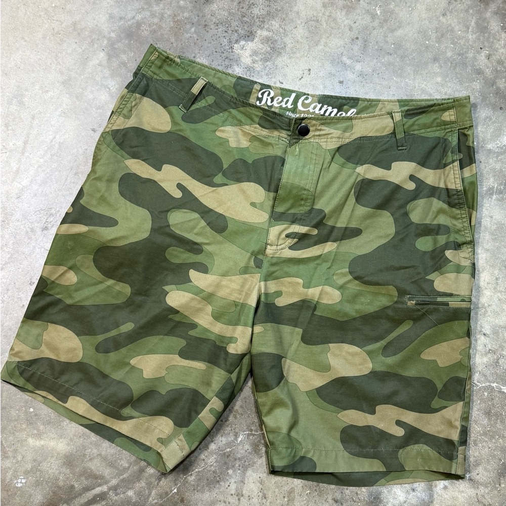 Red Camel Men's Camouflage Cargo Shorts